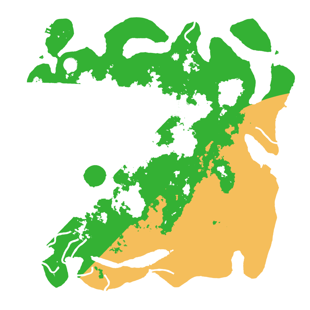 Biome Rust Map: Procedural Map, Size: 3900, Seed: 47265943