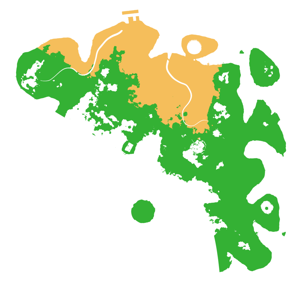 Biome Rust Map: Procedural Map, Size: 3750, Seed: 83743297