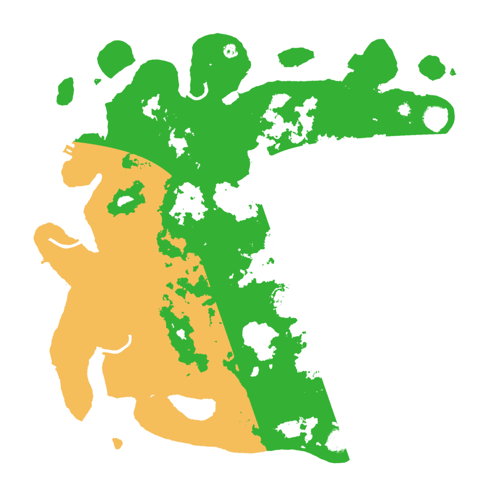 Biome Rust Map: Procedural Map, Size: 3700, Seed: 599817021