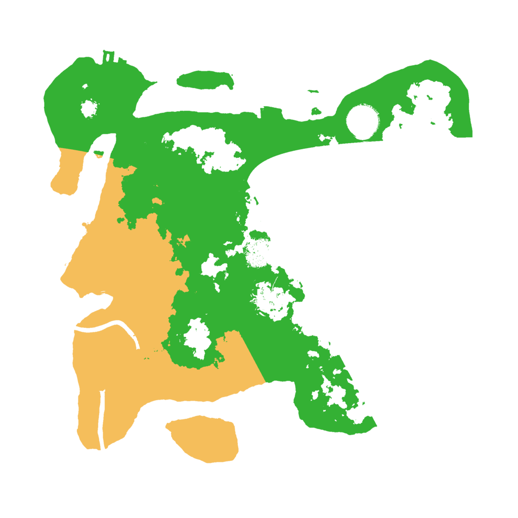 Biome Rust Map: Procedural Map, Size: 2800, Seed: 578169