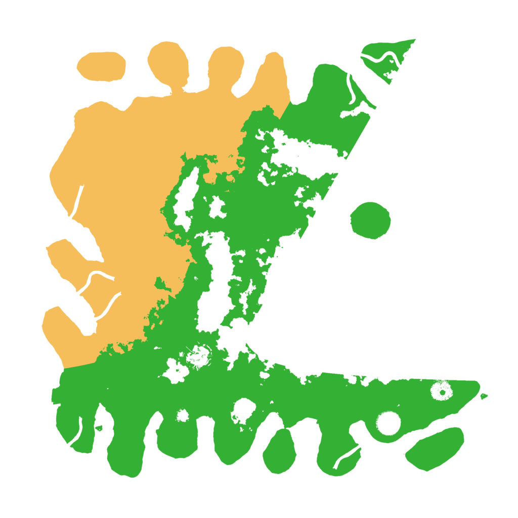 Biome Rust Map: Procedural Map, Size: 3800, Seed: 7135374