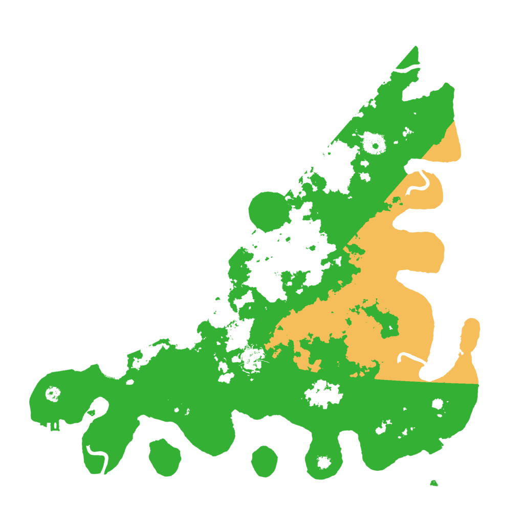 Biome Rust Map: Procedural Map, Size: 3600, Seed: 22788880