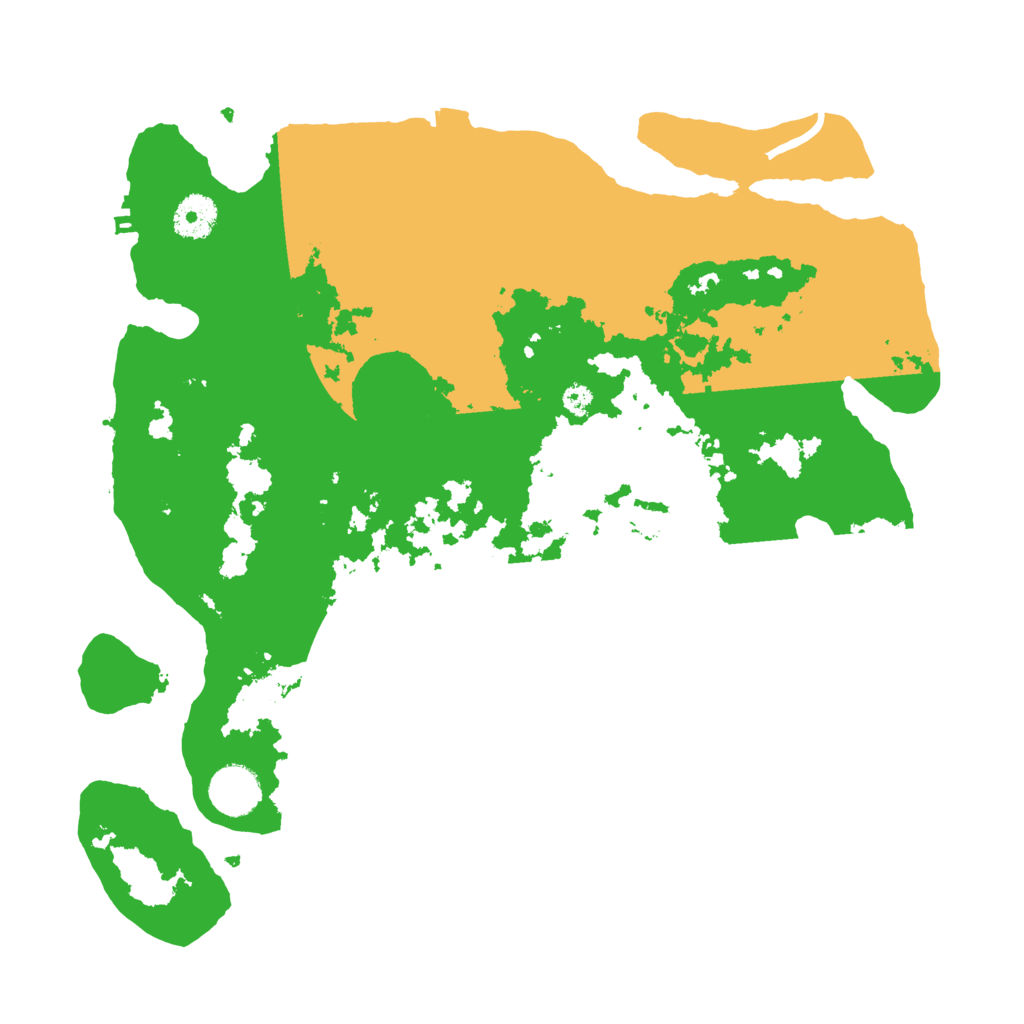 Biome Rust Map: Procedural Map, Size: 3550, Seed: 94992901
