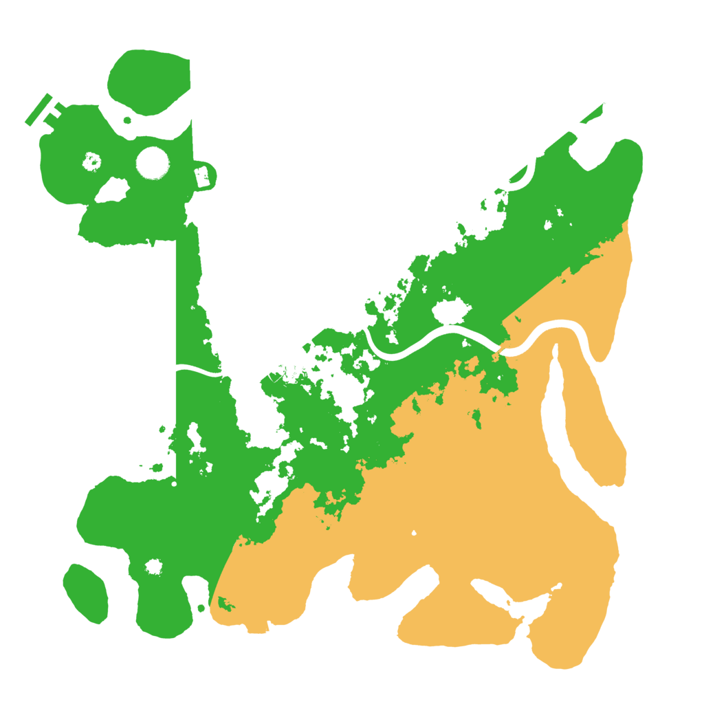 Biome Rust Map: Procedural Map, Size: 3850, Seed: 87321039