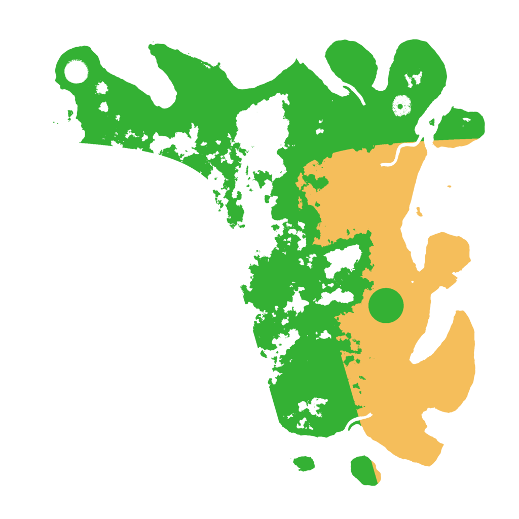 Biome Rust Map: Procedural Map, Size: 3900, Seed: 944727275