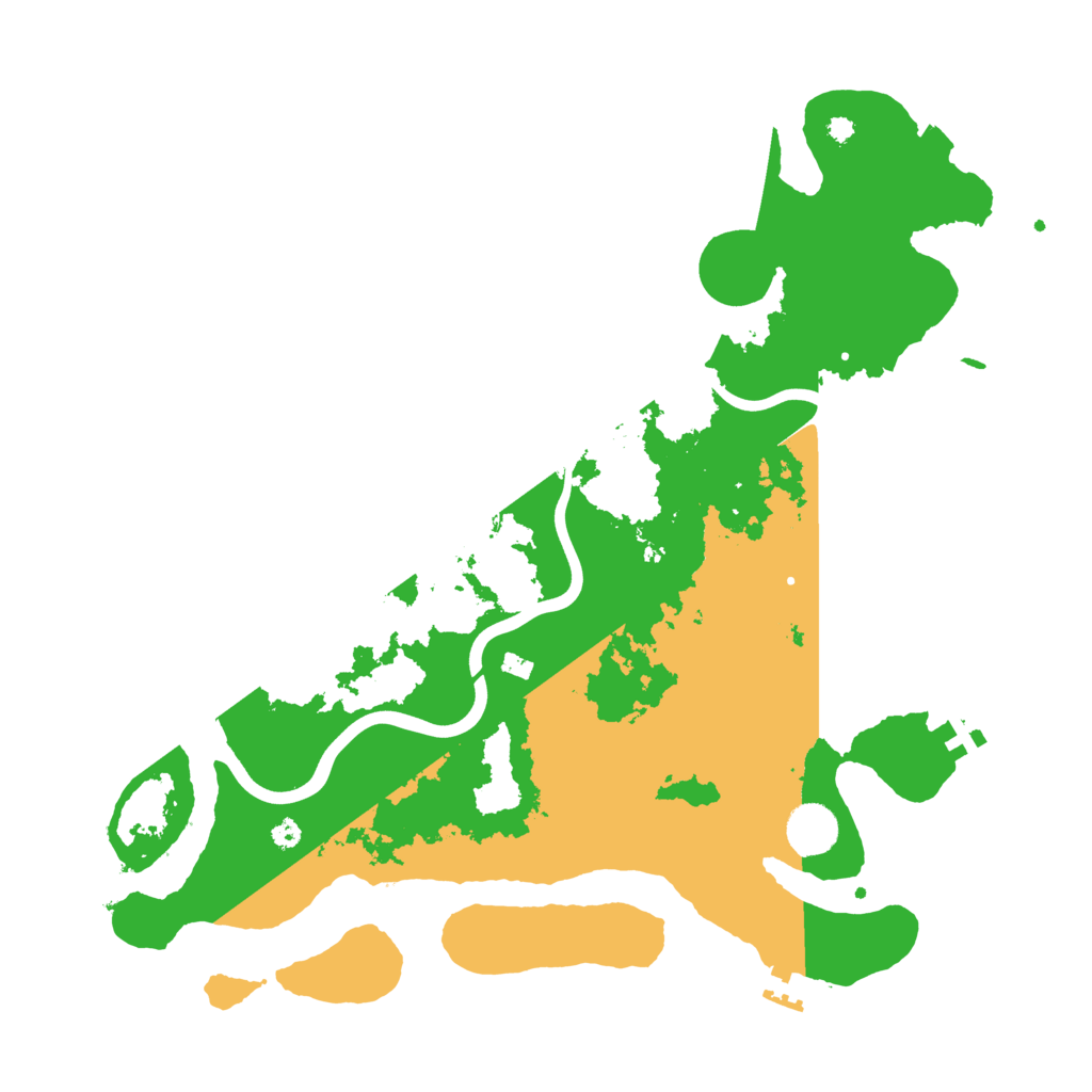 Biome Rust Map: Procedural Map, Size: 3850, Seed: 5802288