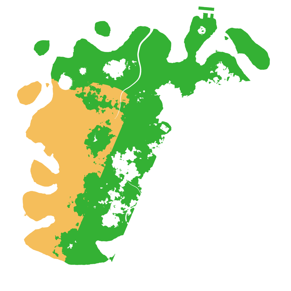 Biome Rust Map: Procedural Map, Size: 3750, Seed: 88656629