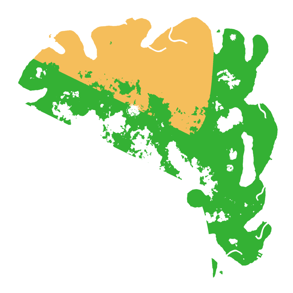 Biome Rust Map: Procedural Map, Size: 4300, Seed: 23132431