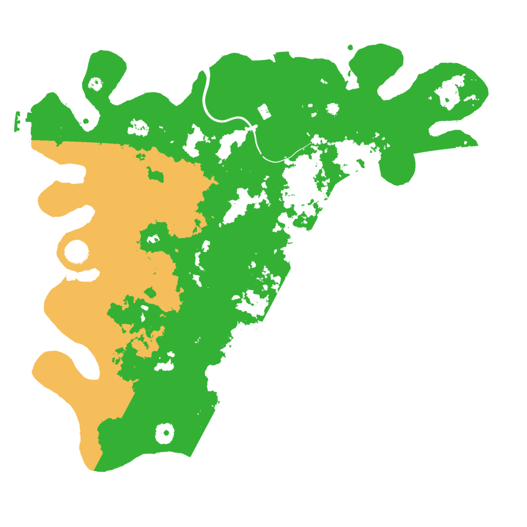 Biome Rust Map: Procedural Map, Size: 3900, Seed: 14578614