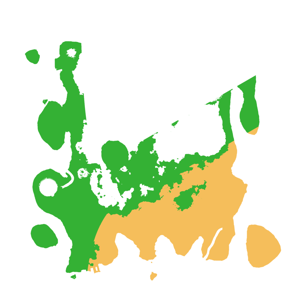 Biome Rust Map: Procedural Map, Size: 3000, Seed: 1565891979
