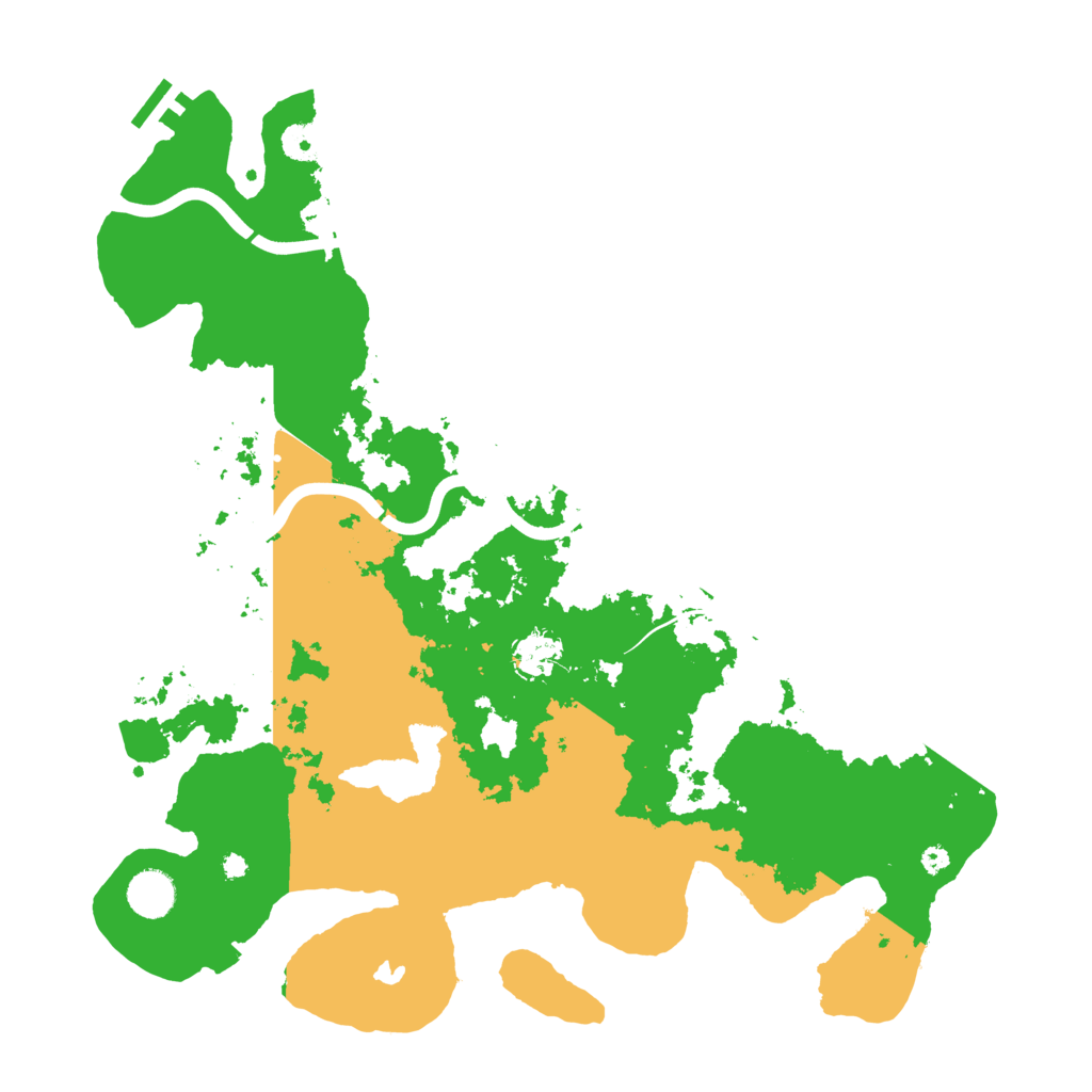 Biome Rust Map: Procedural Map, Size: 4000, Seed: 83615436