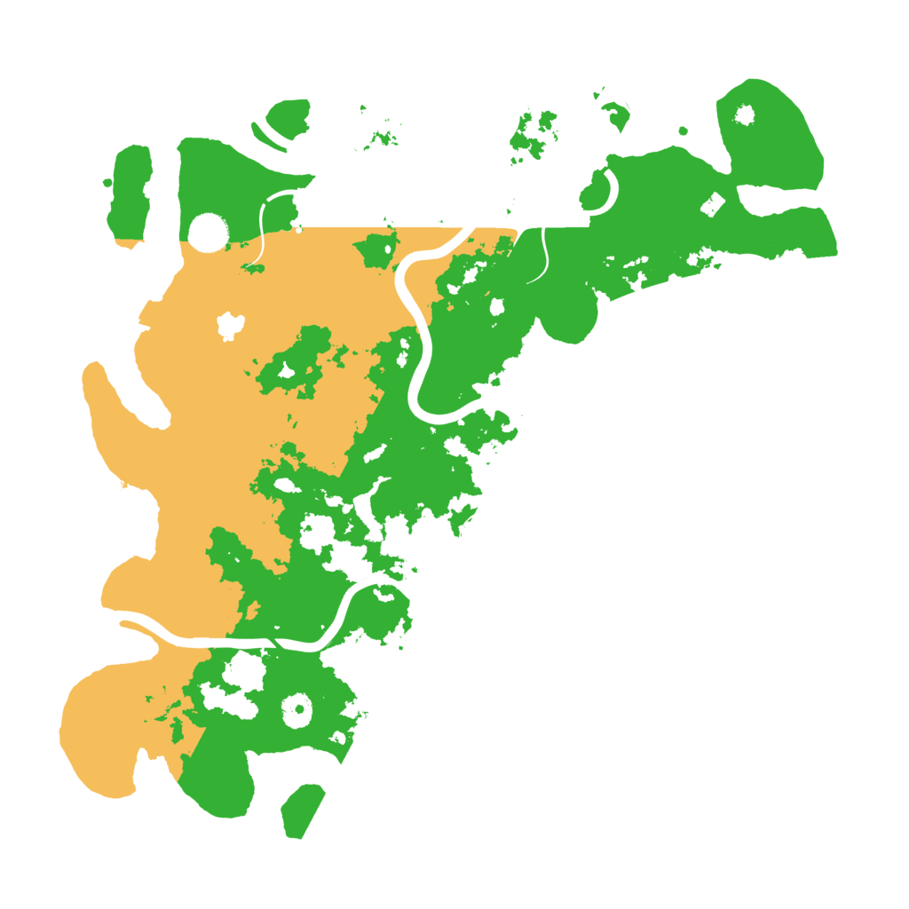 Biome Rust Map: Procedural Map, Size: 4100, Seed: 10784128