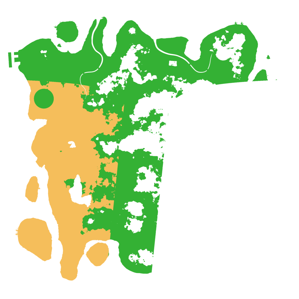 Biome Rust Map: Procedural Map, Size: 4000, Seed: 60959672