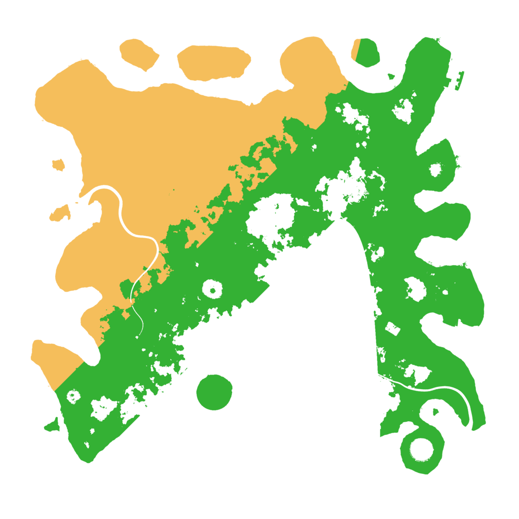 Biome Rust Map: Procedural Map, Size: 3950, Seed: 42262526