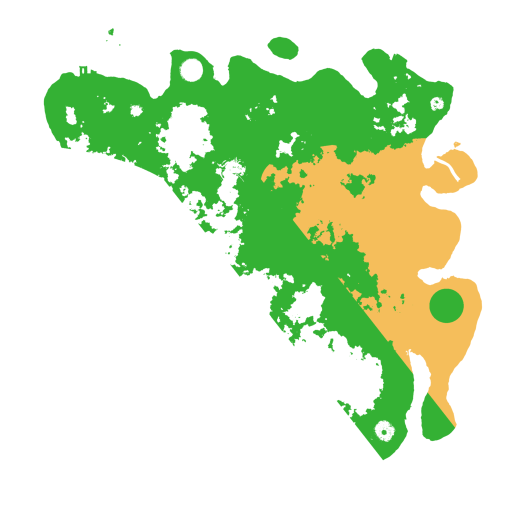 Biome Rust Map: Procedural Map, Size: 3950, Seed: 68944563