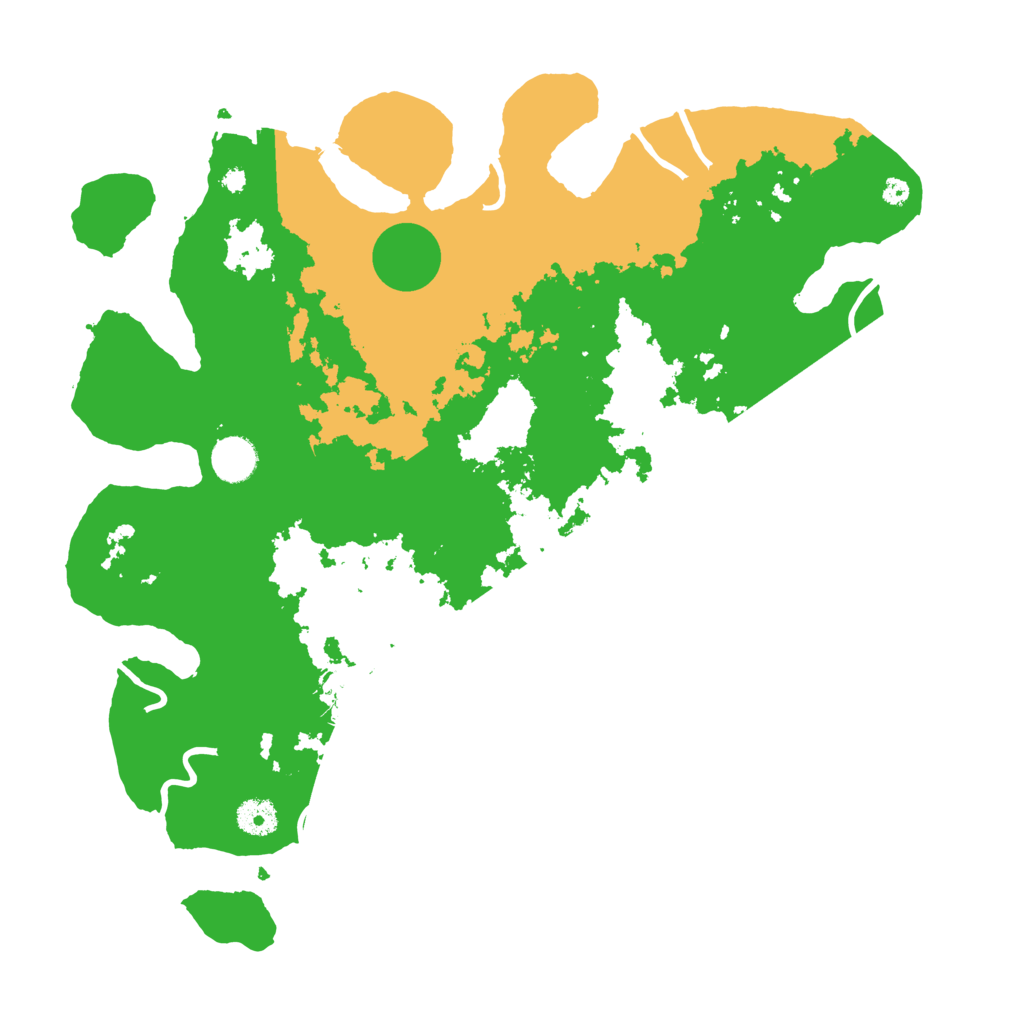Biome Rust Map: Procedural Map, Size: 3950, Seed: 43755336