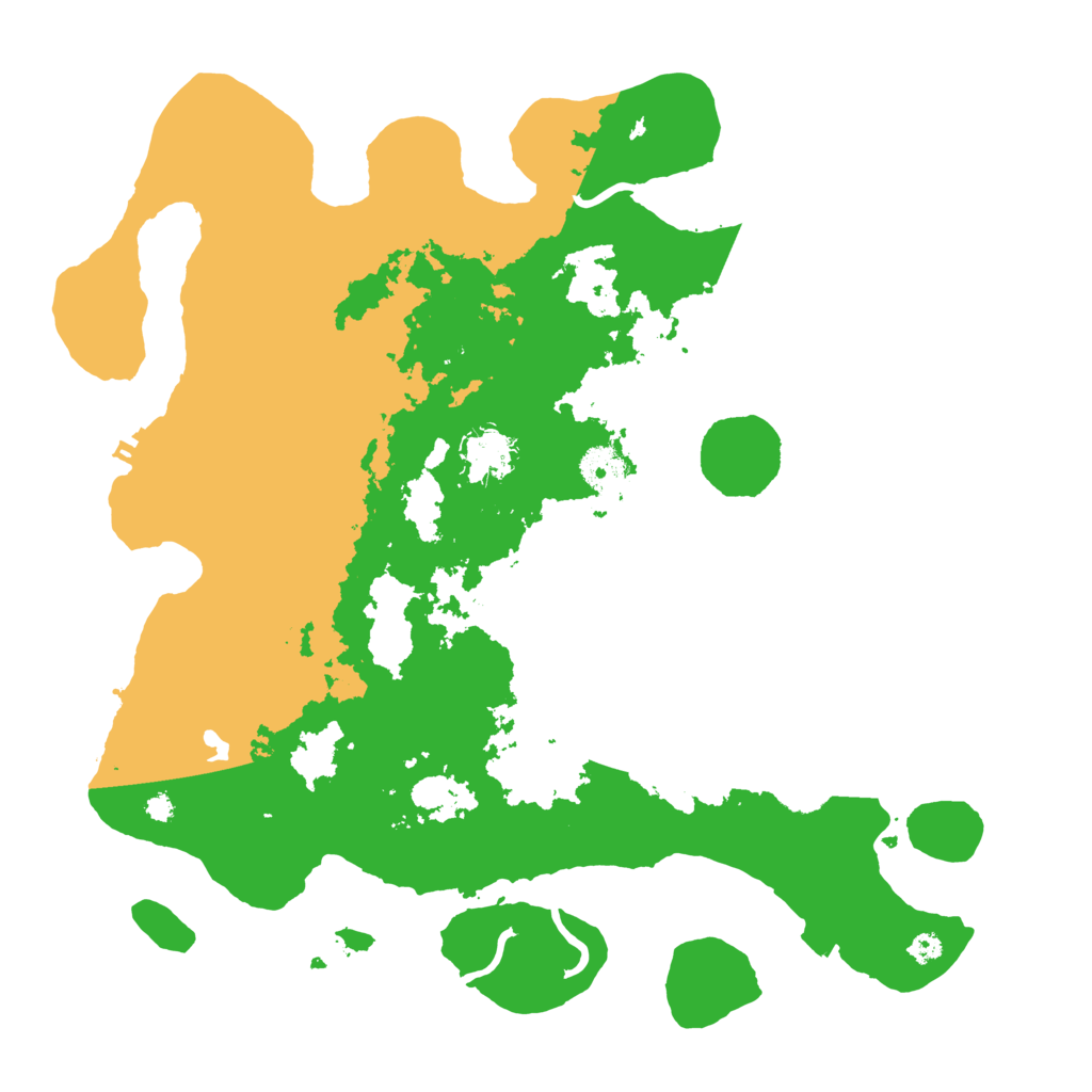 Biome Rust Map: Procedural Map, Size: 3700, Seed: 67815365