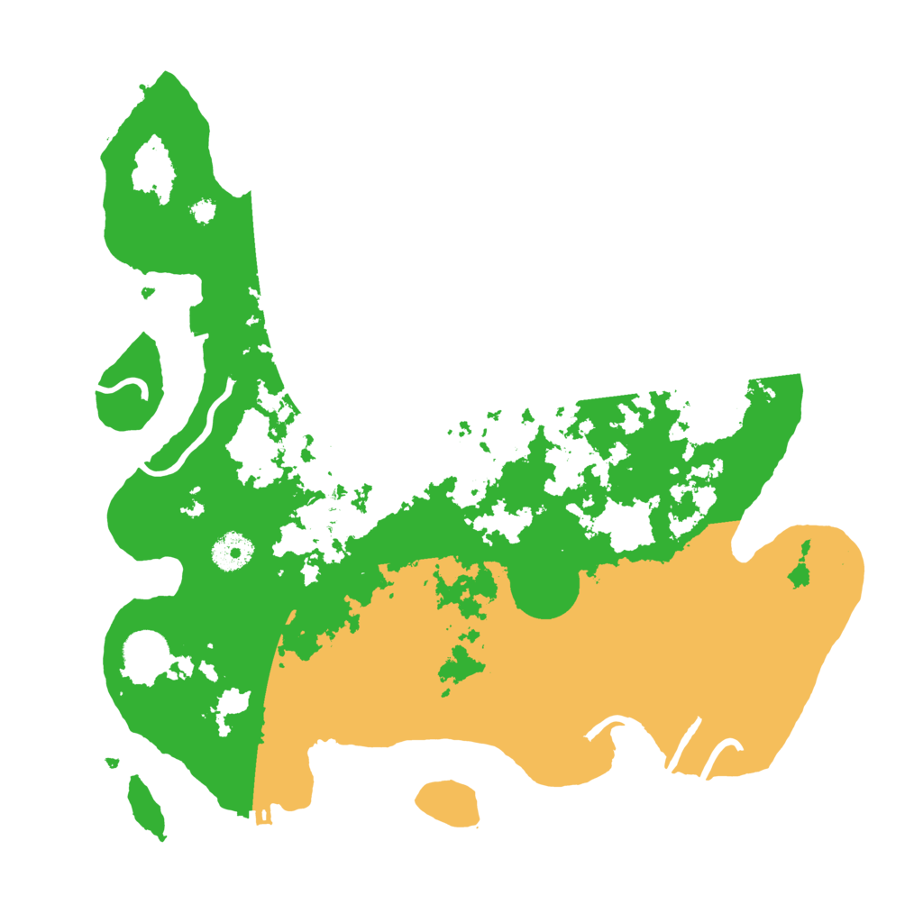 Biome Rust Map: Procedural Map, Size: 3550, Seed: 23554574