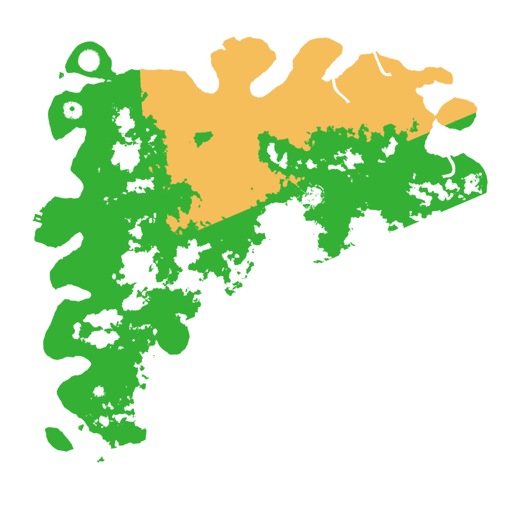 Biome Rust Map: Procedural Map, Size: 4250, Seed: 41010241
