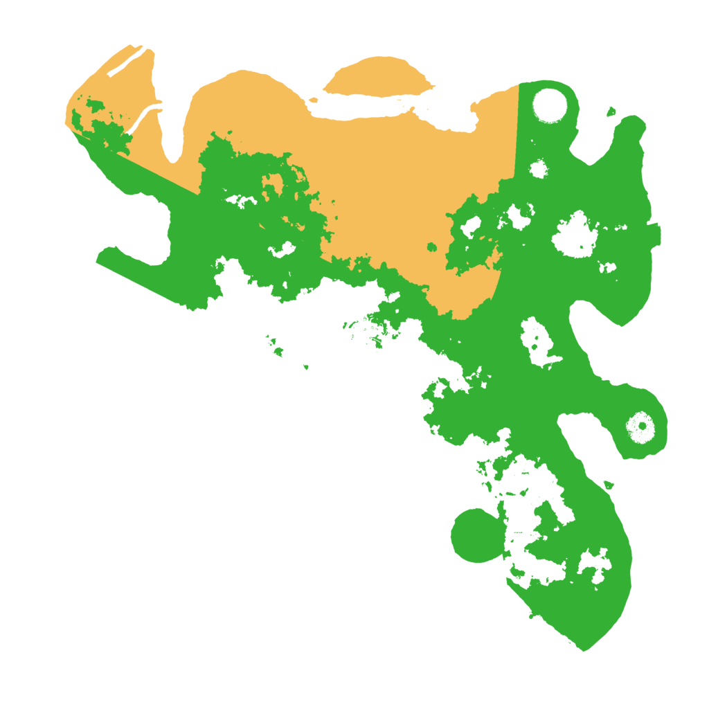 Biome Rust Map: Procedural Map, Size: 3650, Seed: 44393793