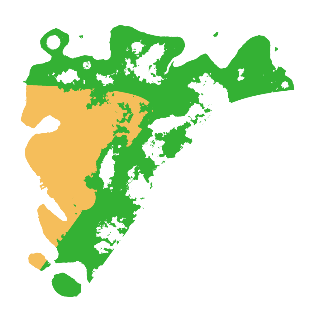 Biome Rust Map: Procedural Map, Size: 4100, Seed: 51124394