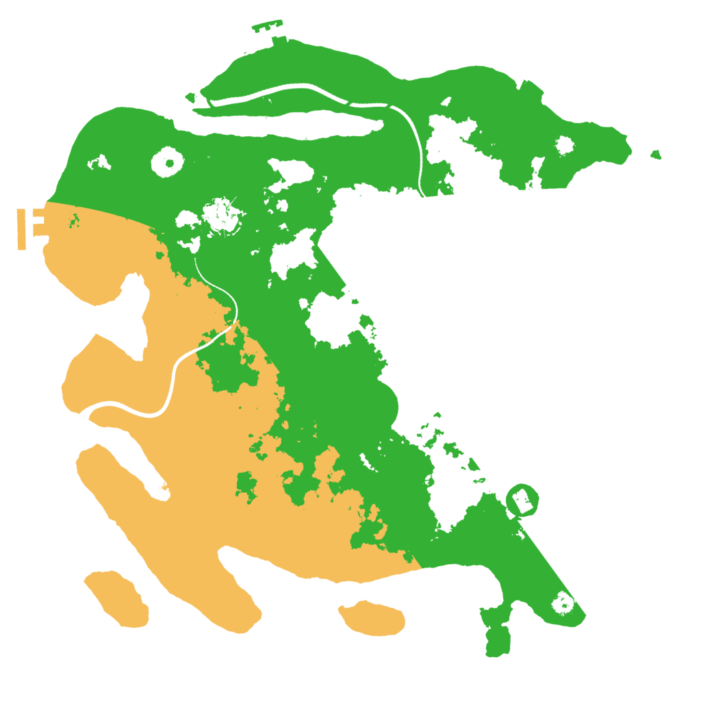Biome Rust Map: Procedural Map, Size: 3450, Seed: 85344156