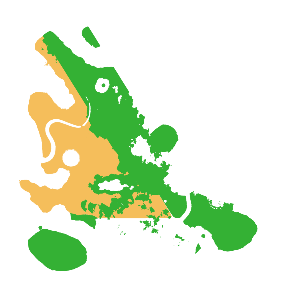 Biome Rust Map: Procedural Map, Size: 3000, Seed: 2059722899
