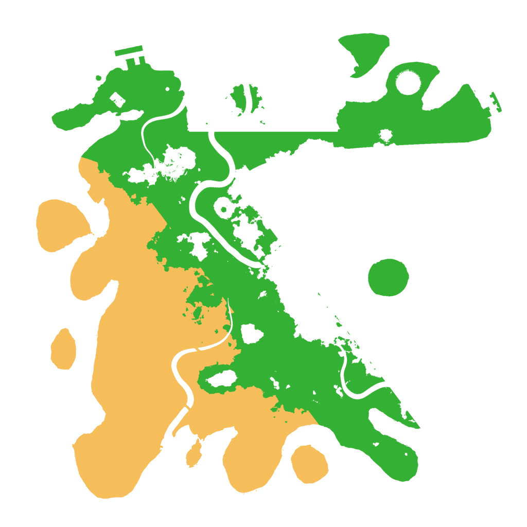 Biome Rust Map: Procedural Map, Size: 3800, Seed: 94760661