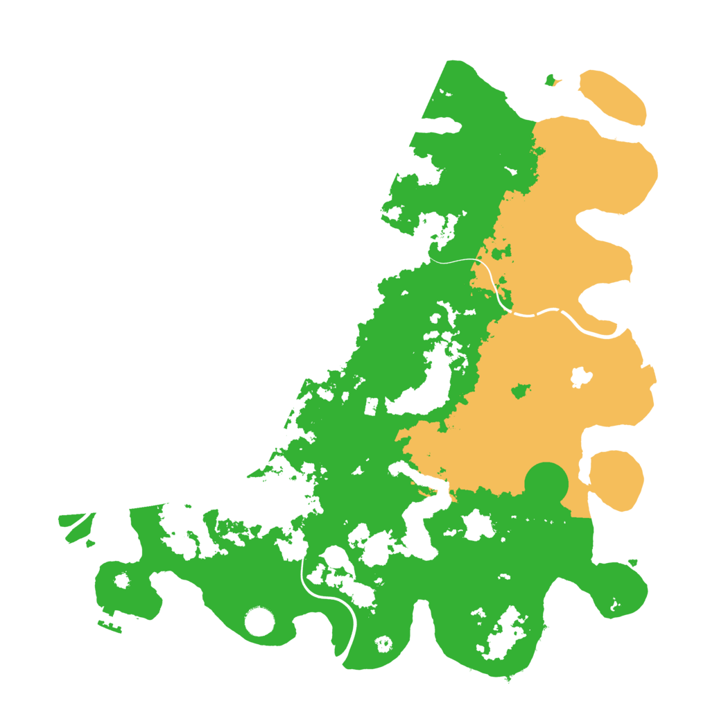 Biome Rust Map: Procedural Map, Size: 4250, Seed: 84451583