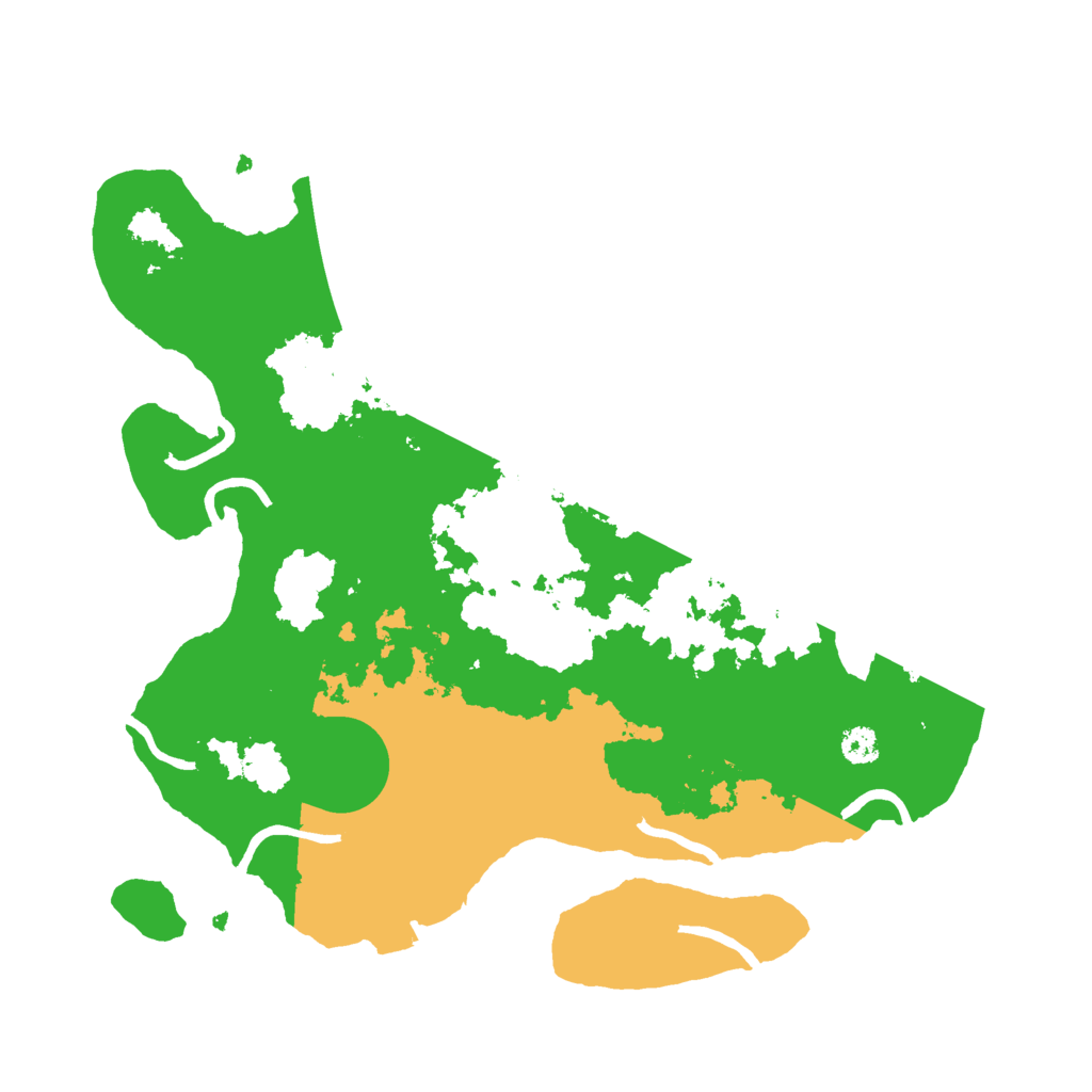Biome Rust Map: Procedural Map, Size: 3000, Seed: 1337159