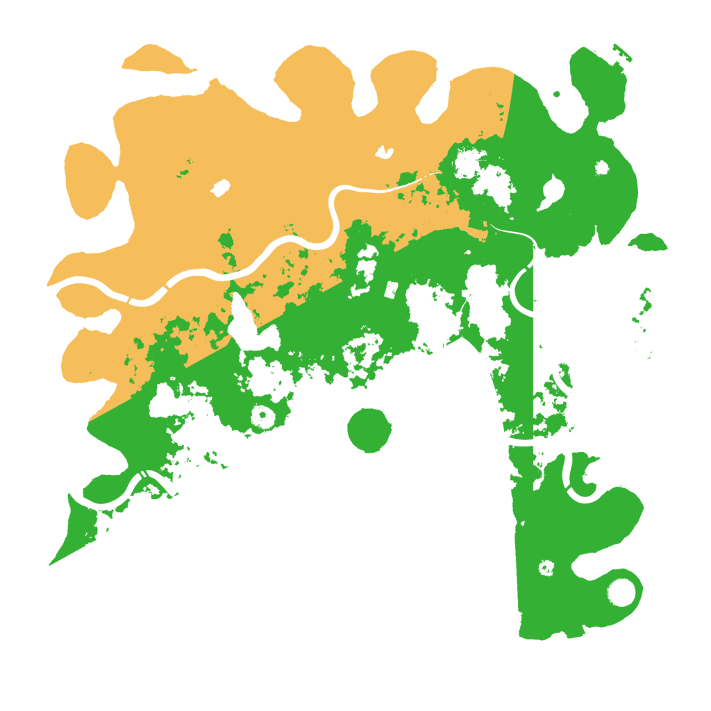 Biome Rust Map: Procedural Map, Size: 4500, Seed: 1905184827