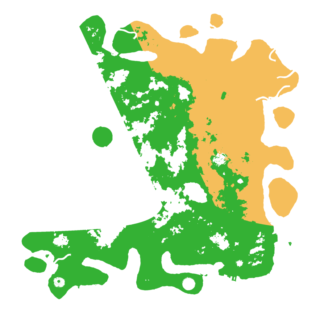 Biome Rust Map: Procedural Map, Size: 4400, Seed: 19522747