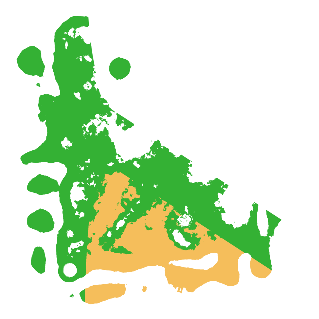 Biome Rust Map: Procedural Map, Size: 4100, Seed: 85816647