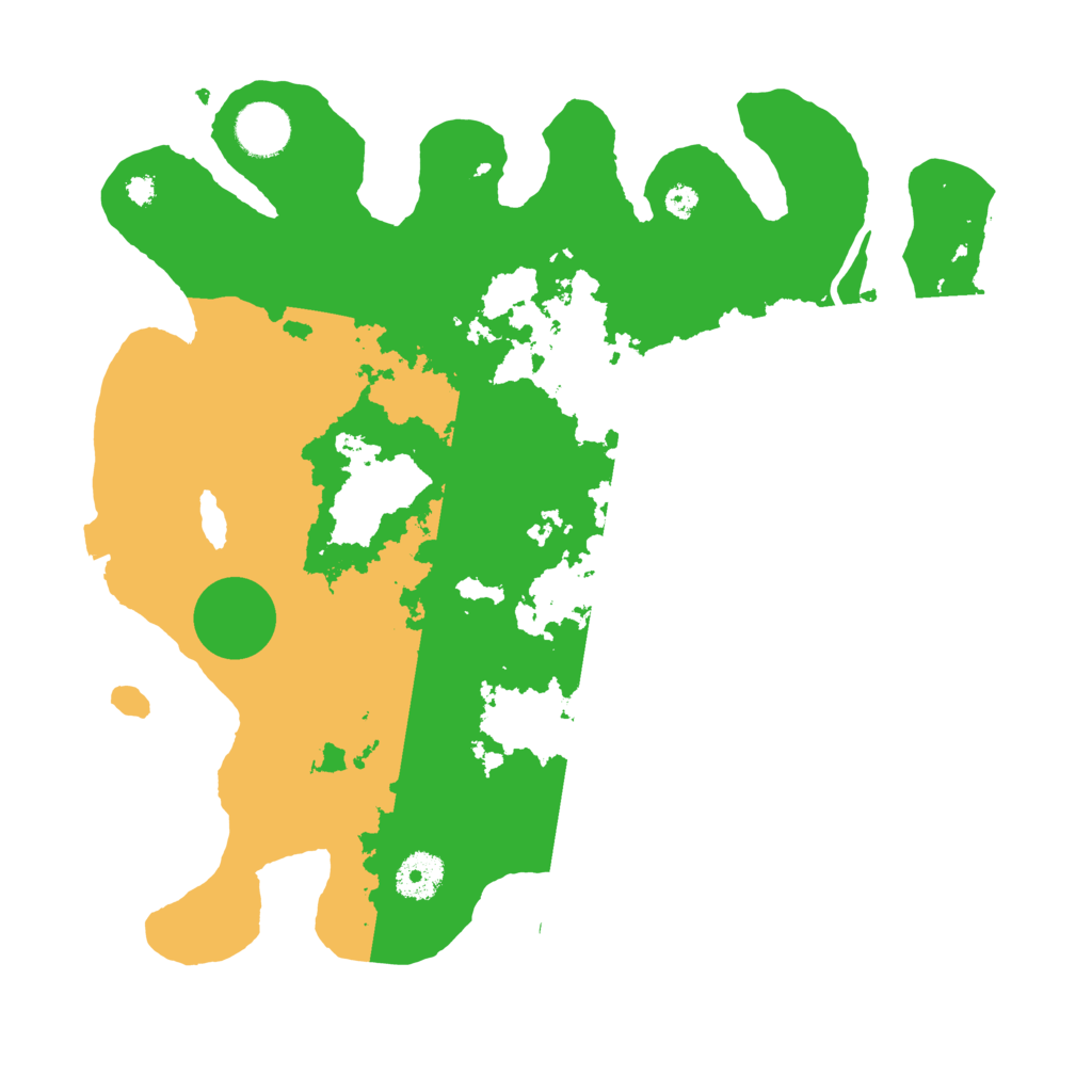 Biome Rust Map: Procedural Map, Size: 3500, Seed: 11955728