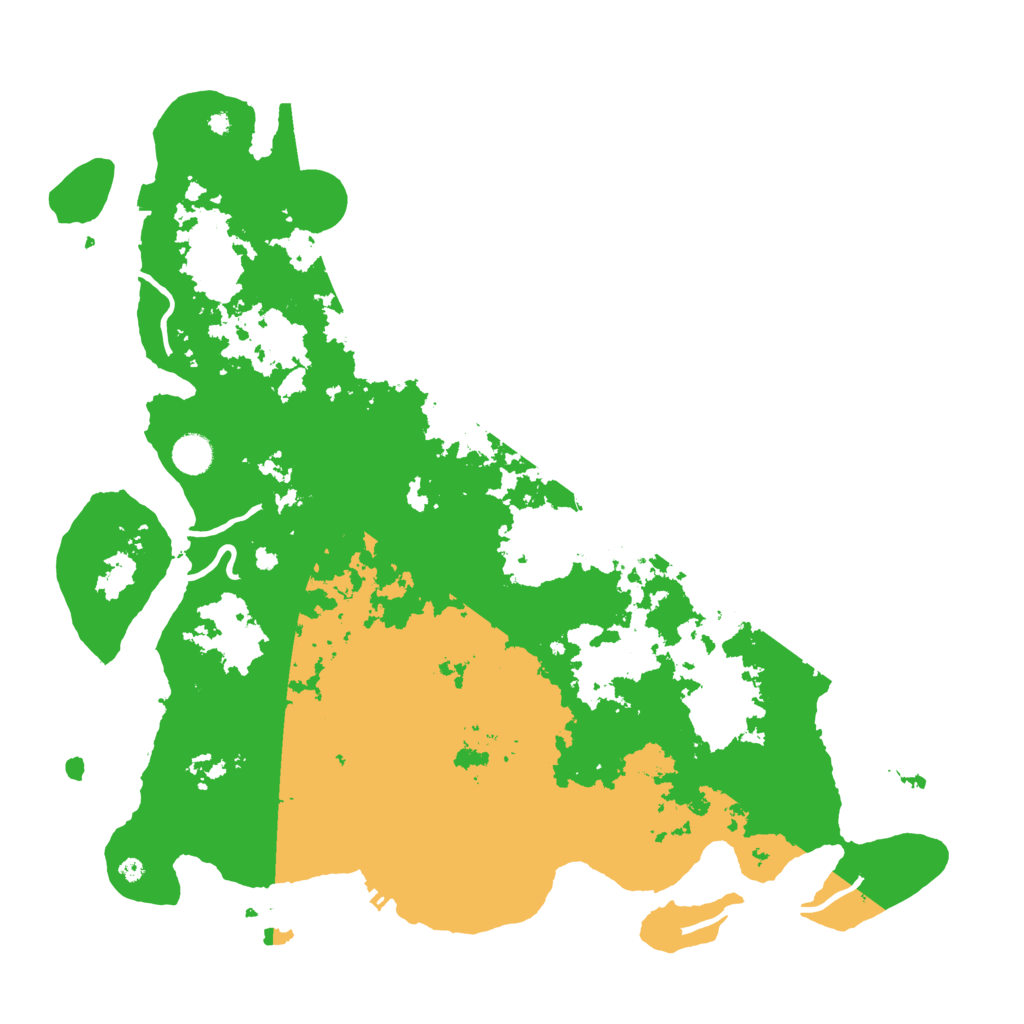 Biome Rust Map: Procedural Map, Size: 4450, Seed: 72552341