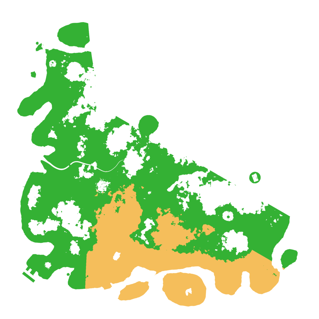 Biome Rust Map: Procedural Map, Size: 4500, Seed: 1056654783