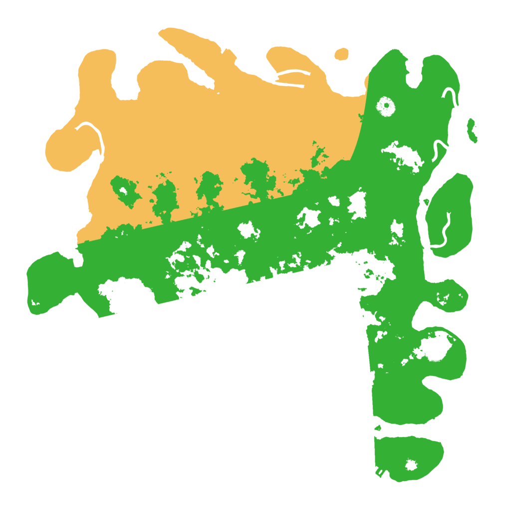 Biome Rust Map: Procedural Map, Size: 4096, Seed: 1366
