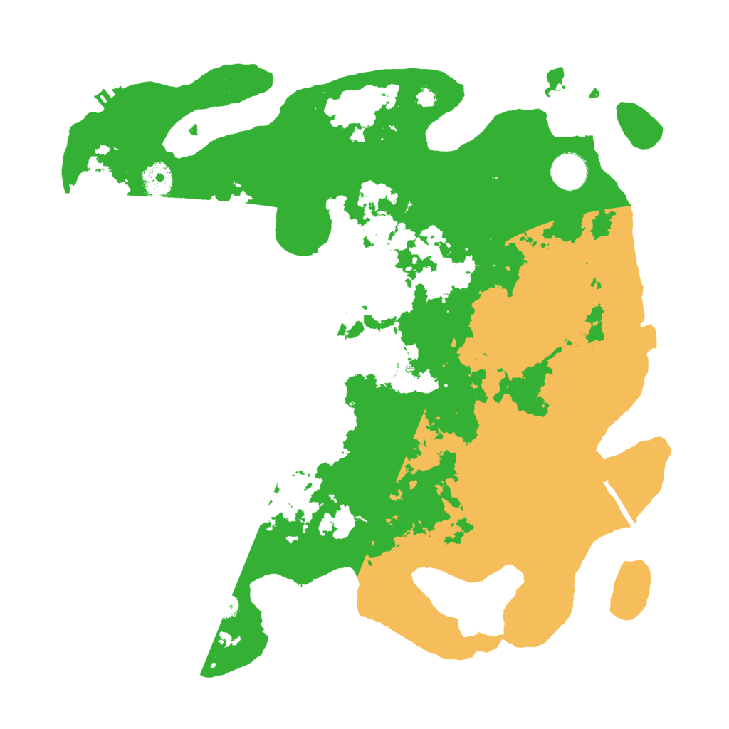 Biome Rust Map: Procedural Map, Size: 3500, Seed: 2116247585
