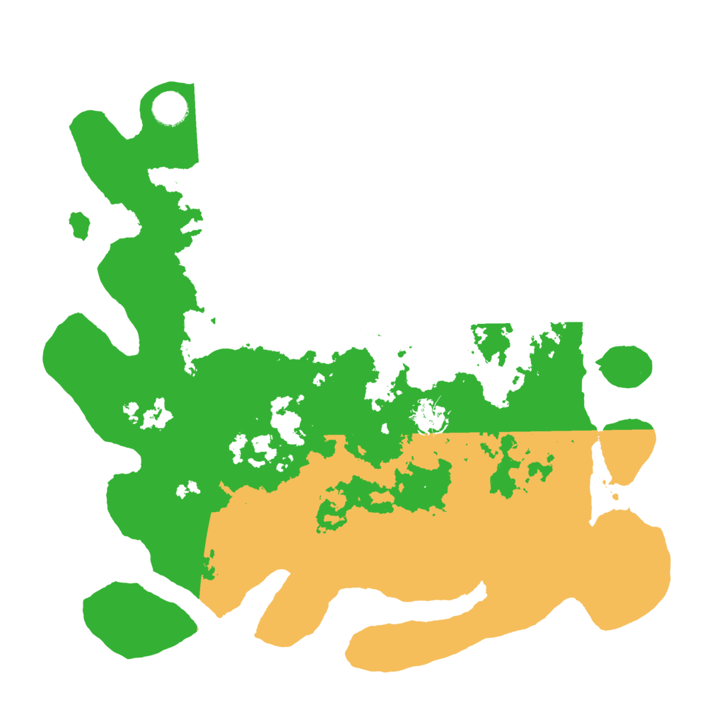 Biome Rust Map: Barren, Size: 3700, Seed: 1911592897