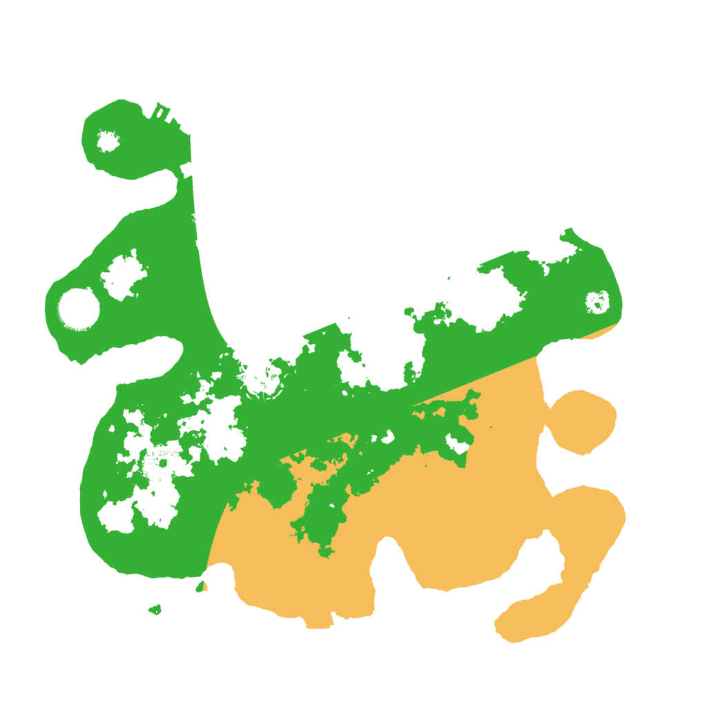 Biome Rust Map: Procedural Map, Size: 3000, Seed: 6997858