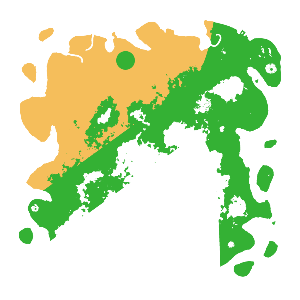 Biome Rust Map: Procedural Map, Size: 4250, Seed: 54347145