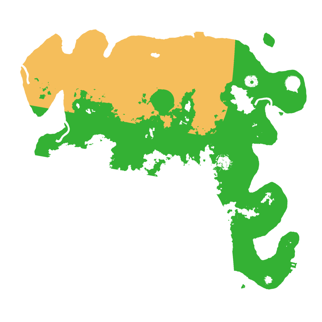 Biome Rust Map: Procedural Map, Size: 3800, Seed: 10846831