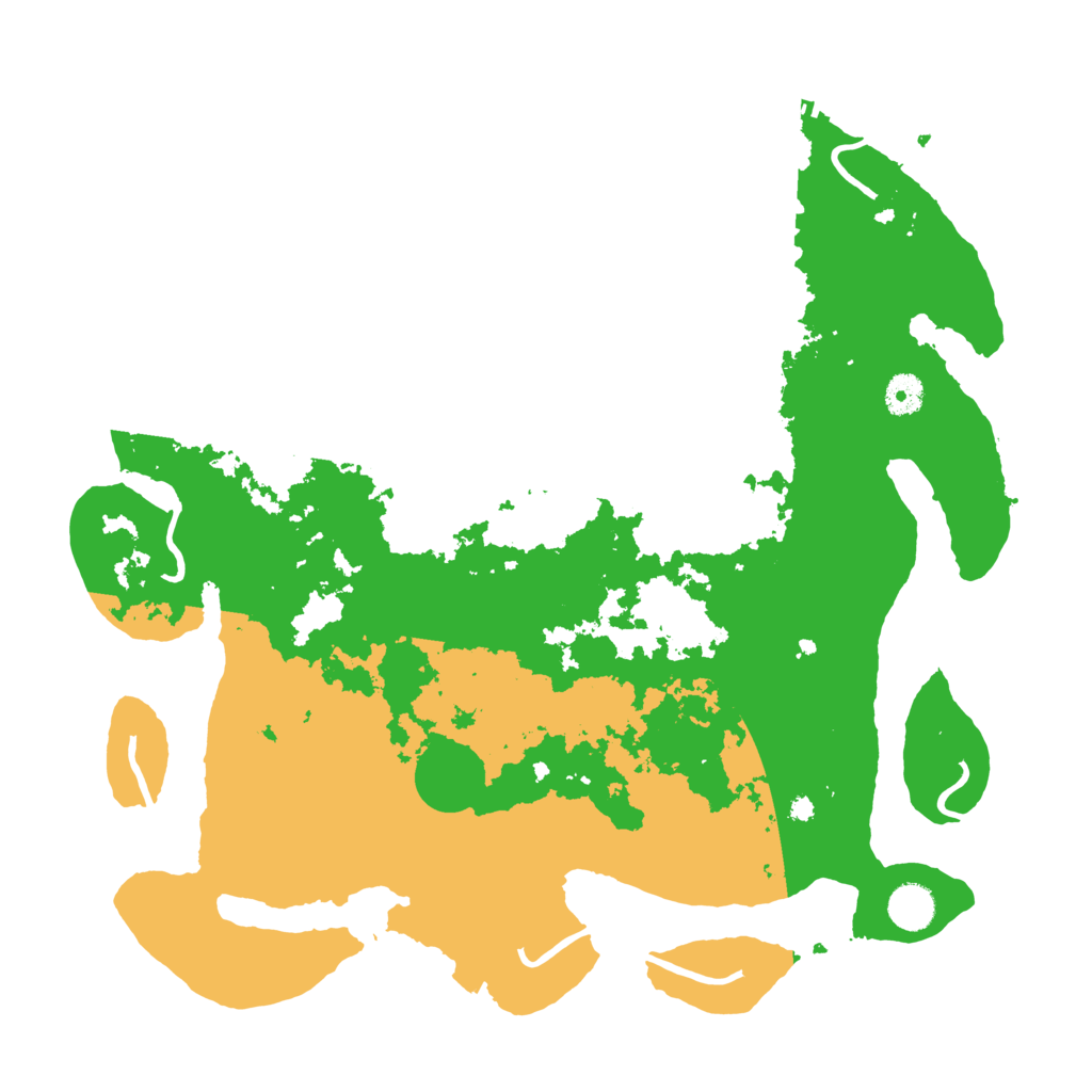 Biome Rust Map: Procedural Map, Size: 4100, Seed: 67258617