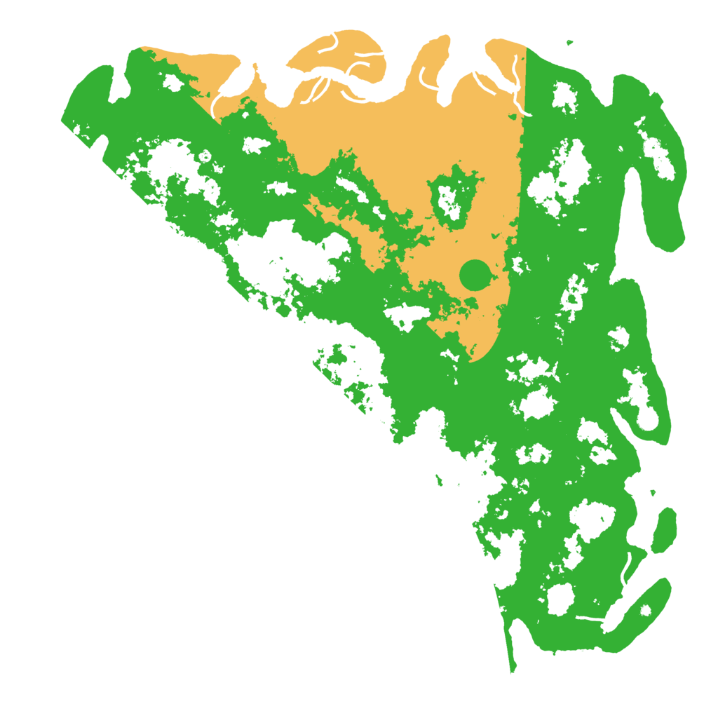 Biome Rust Map: Procedural Map, Size: 6000, Seed: 64365