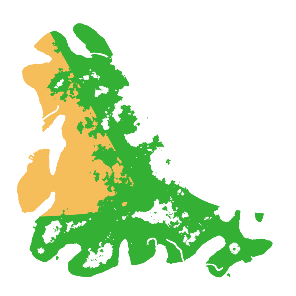 Biome Rust Map: Procedural Map, Size: 4100, Seed: 74721917