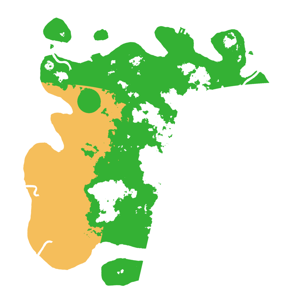 Biome Rust Map: Procedural Map, Size: 3450, Seed: 93617233
