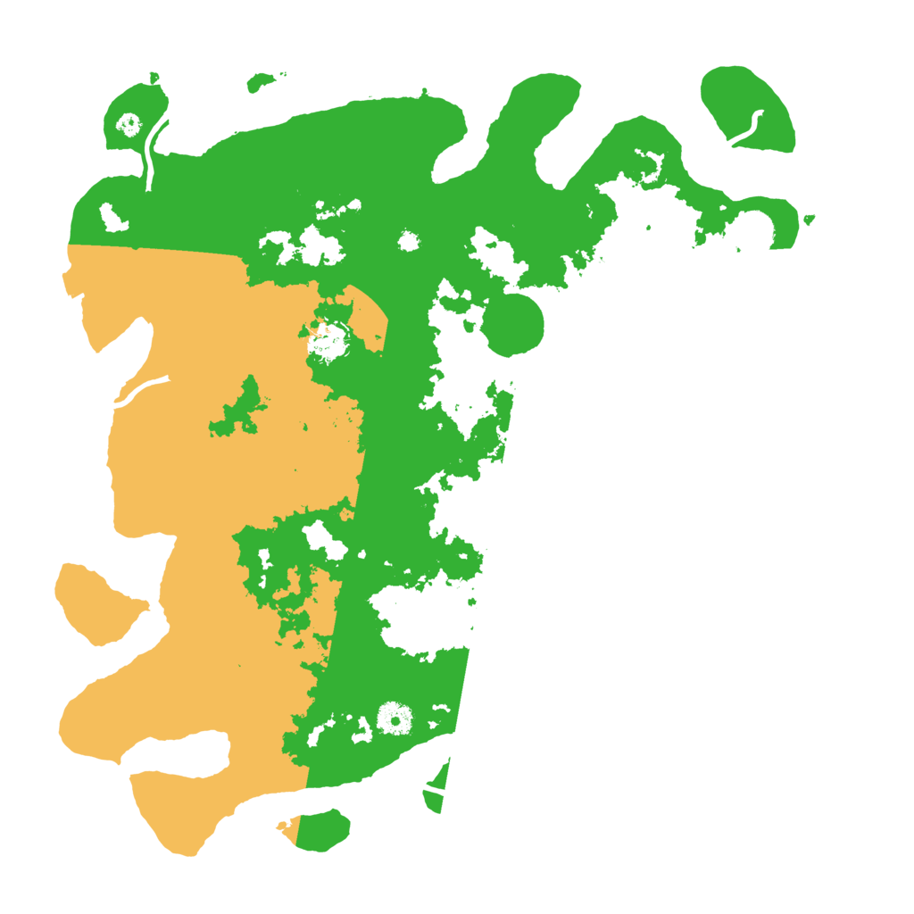 Biome Rust Map: Procedural Map, Size: 4000, Seed: 52914648