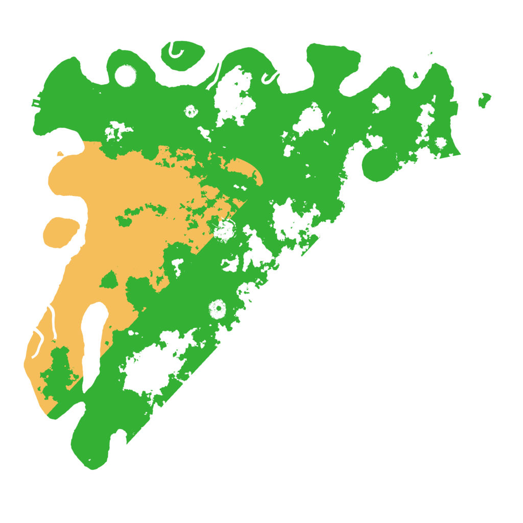 Biome Rust Map: Procedural Map, Size: 4300, Seed: 91791118