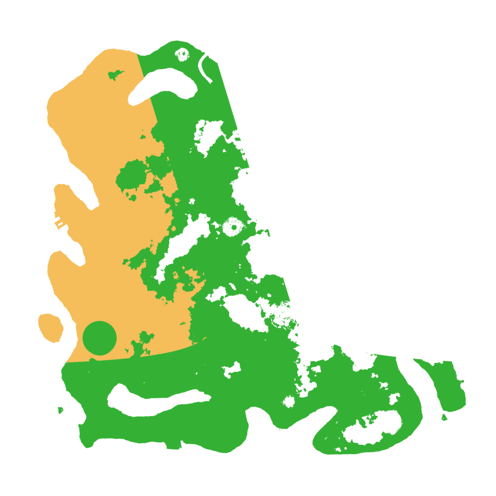 Biome Rust Map: Procedural Map, Size: 3850, Seed: 84052120