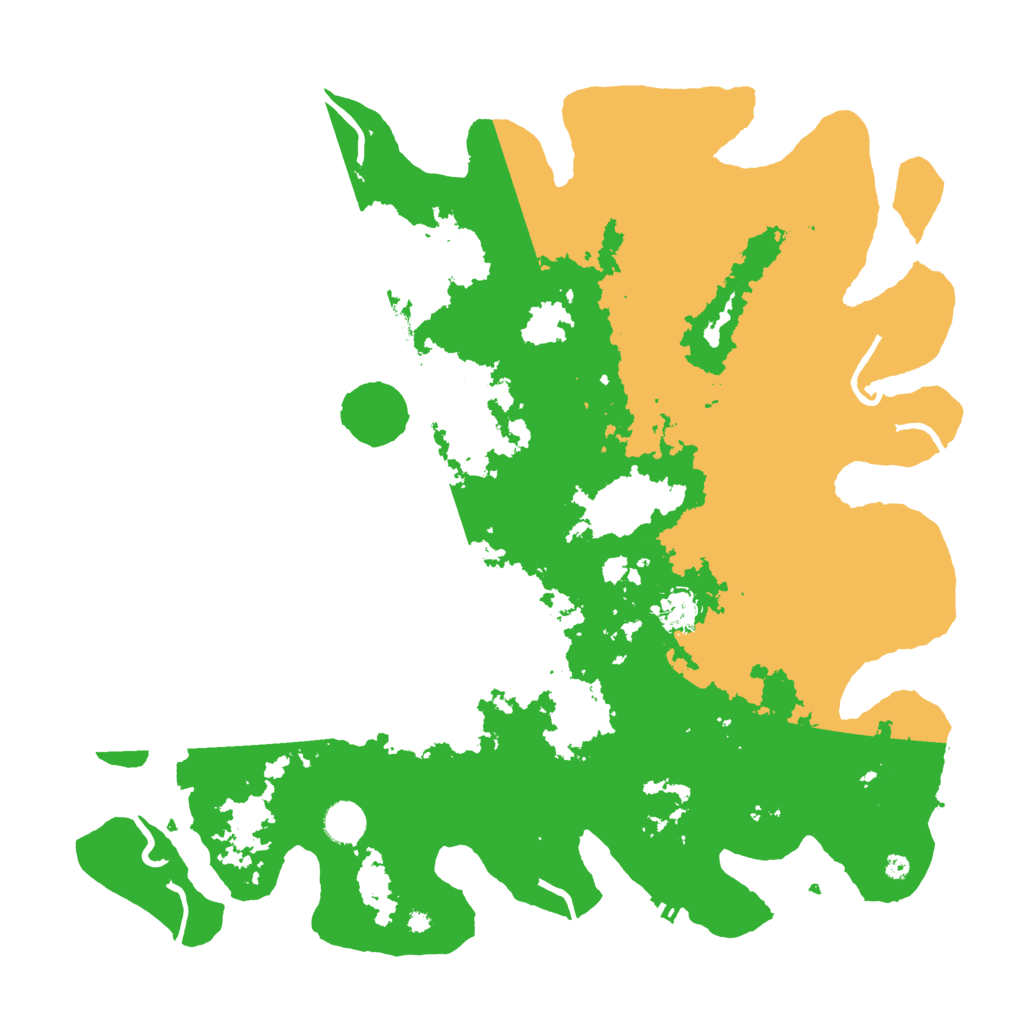 Biome Rust Map: Procedural Map, Size: 4300, Seed: 91566077